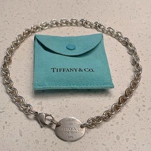 Return to Tiffany Tag Necklace - 15.5”